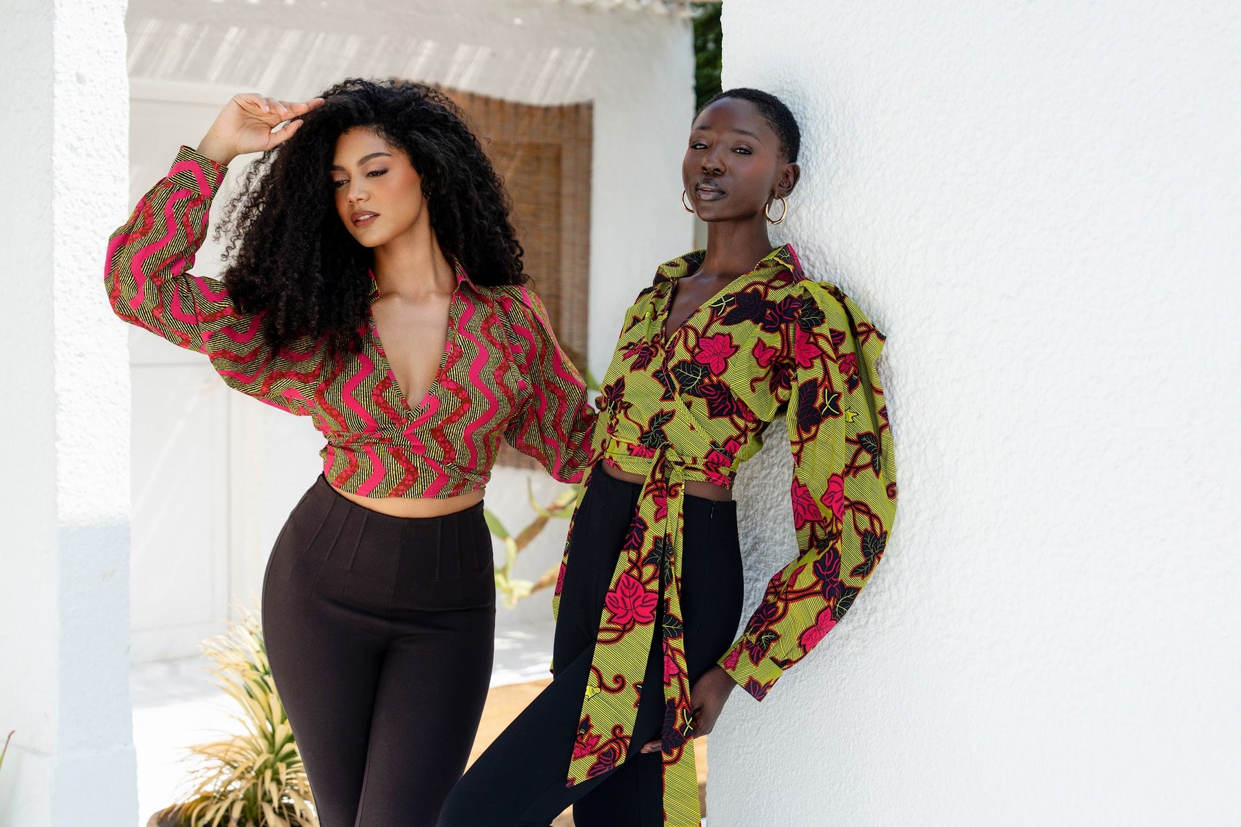 ZAHARA Wrap Blouse Collection