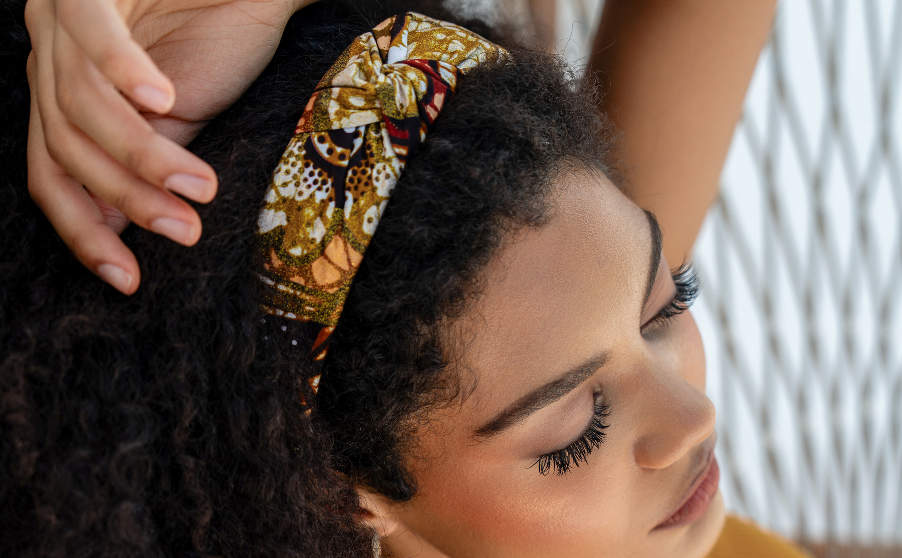 NANA ANKARA Twist Knotted Headband