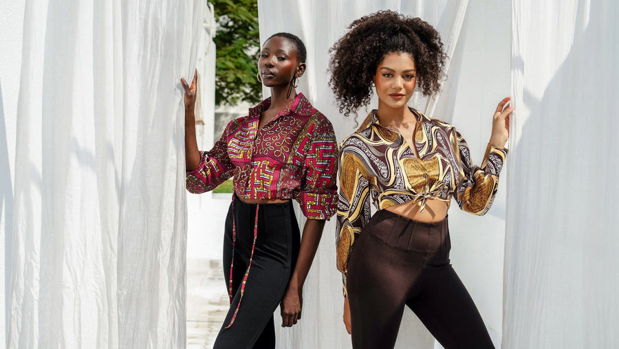 DIJE | Ankara Crop Tops