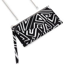 DEKA | Black & White Ankara Wallet
