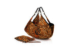ZOLA | Black & Orange Ankara Hobo Bag