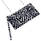 DEKA | Black & White Ankara Wallet