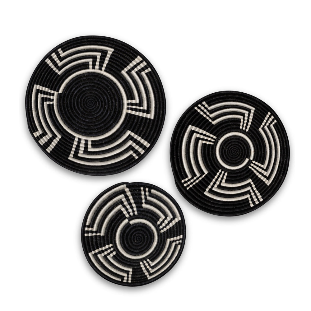 KEZA 3 Set Wall Baskets