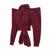 ZAHARA Fuscia Pink Ankara Crop Top