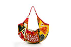 ZOLA | Red & Yellow Multicolour Ankara Hobo Bag