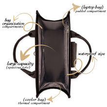 ZVESE | Dark Brown Travel Tote Bag