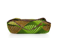 ZOLA | Green & Brown Multicolour Ankara Hobo Bag