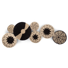 KEZA 7 Set Natural Wall Baskets