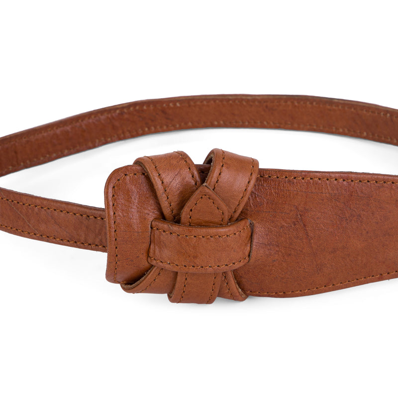 MUNYA | Tan Leather Belt