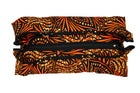 ZOLA | Black & Orange Ankara Hobo Bag