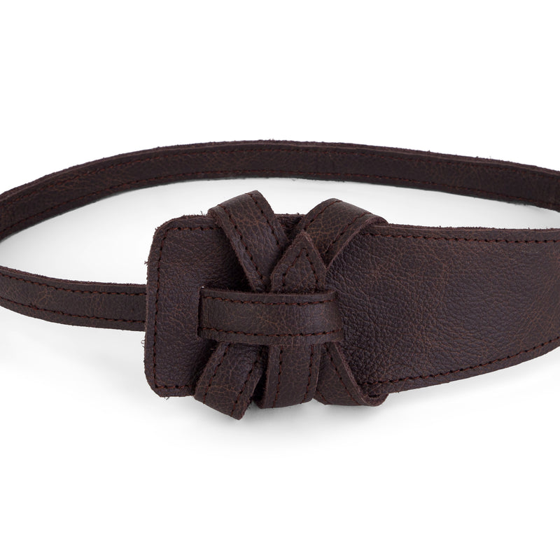 MUNYA | Brown Leather Belt