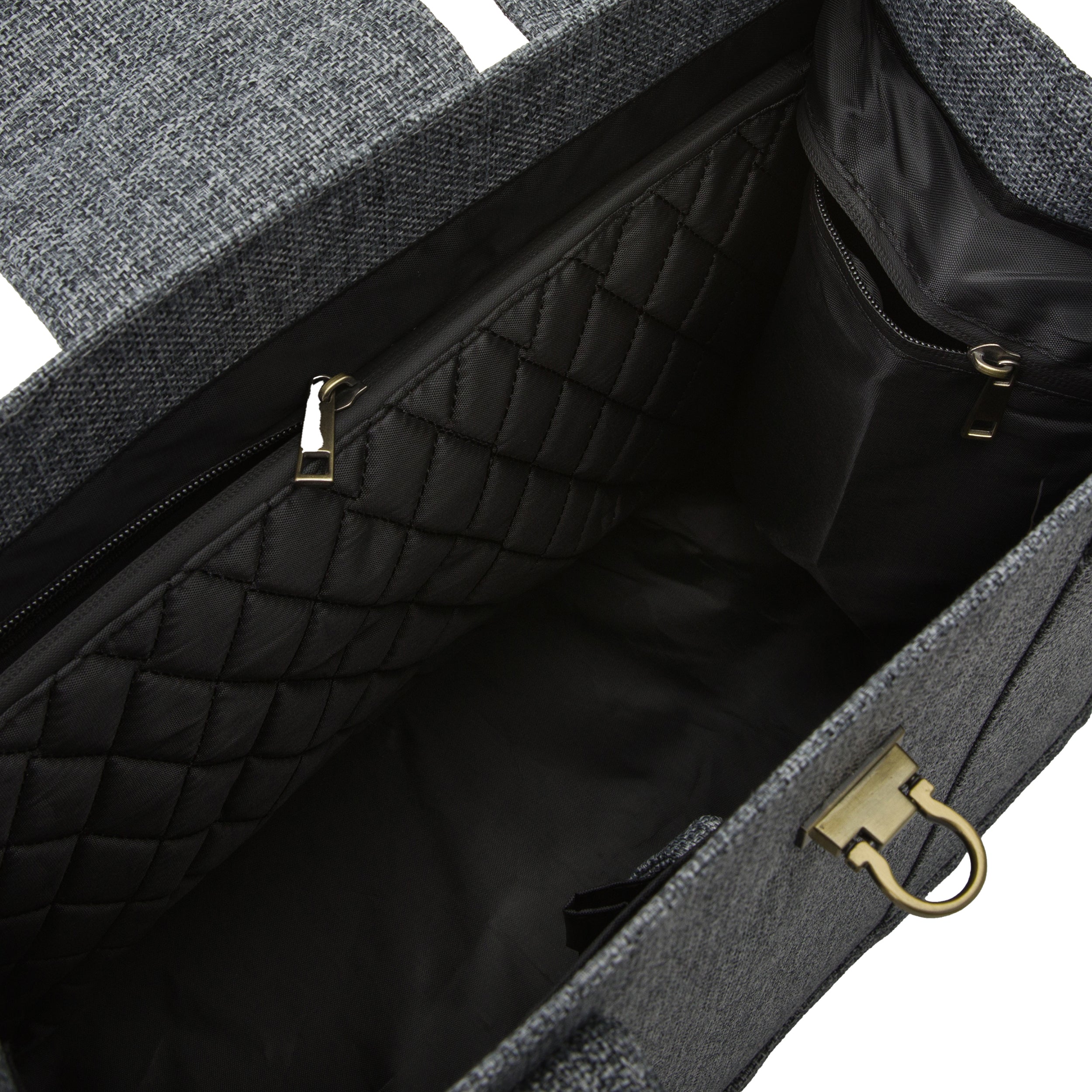 ZVESE | Grey Travel Tote Bag