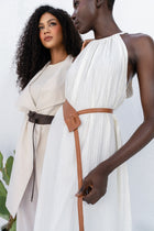 MUNYA | Tan Leather Belt