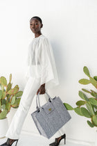 ZVESE | Grey Travel Tote Bag
