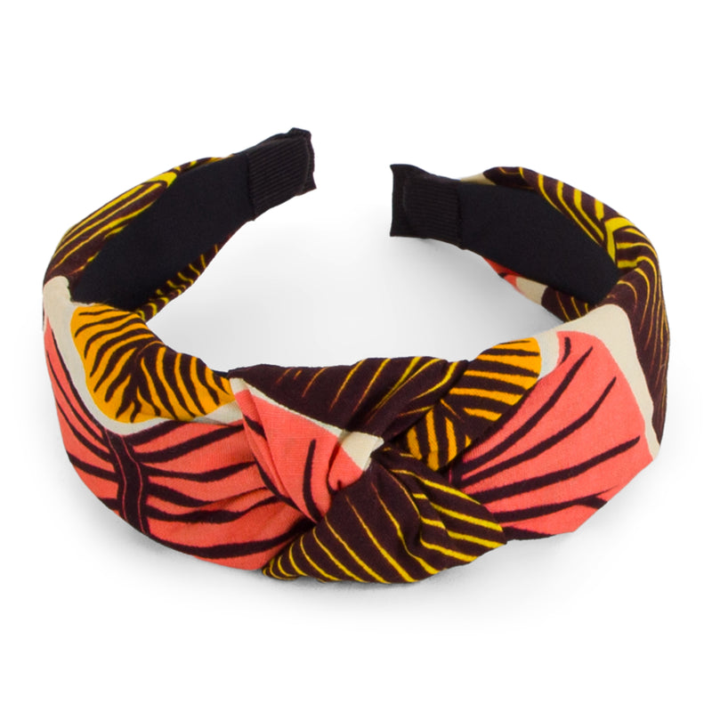 NANA | Peach Ankara Alice Headband