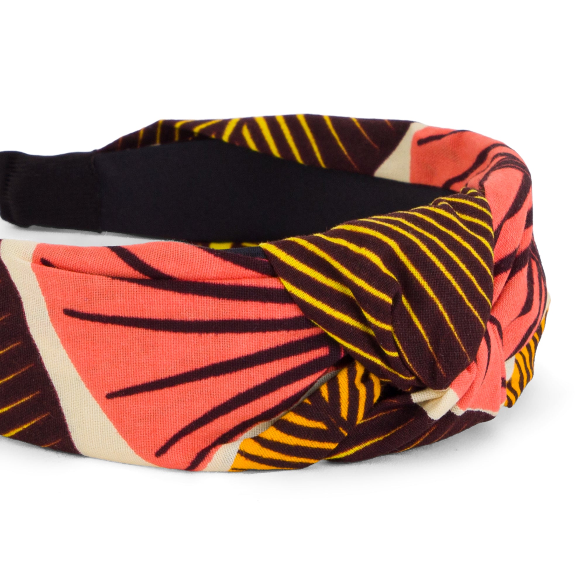 NANA | Peach Ankara Alice Headband