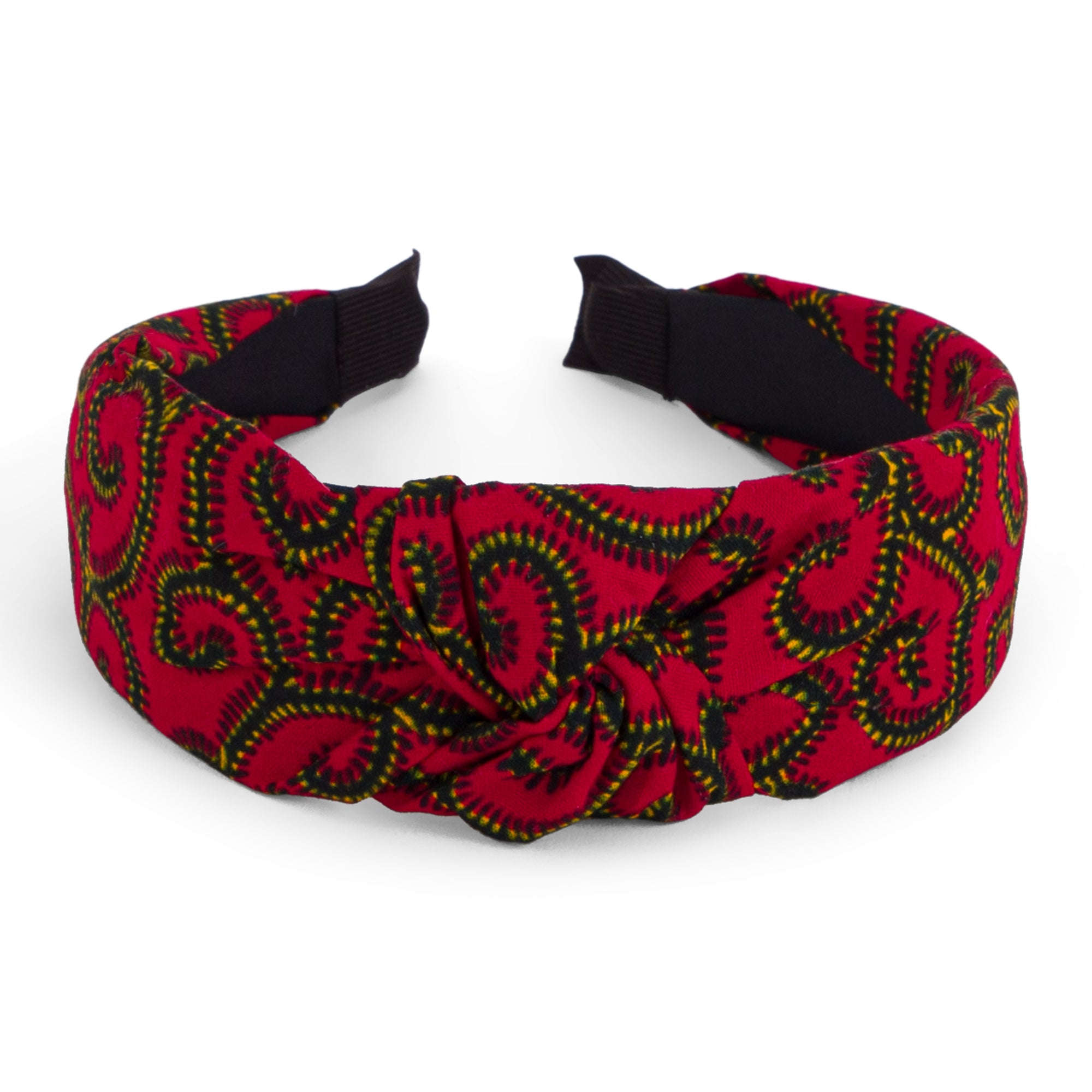 NANA | Red Ankara Alice Headband
