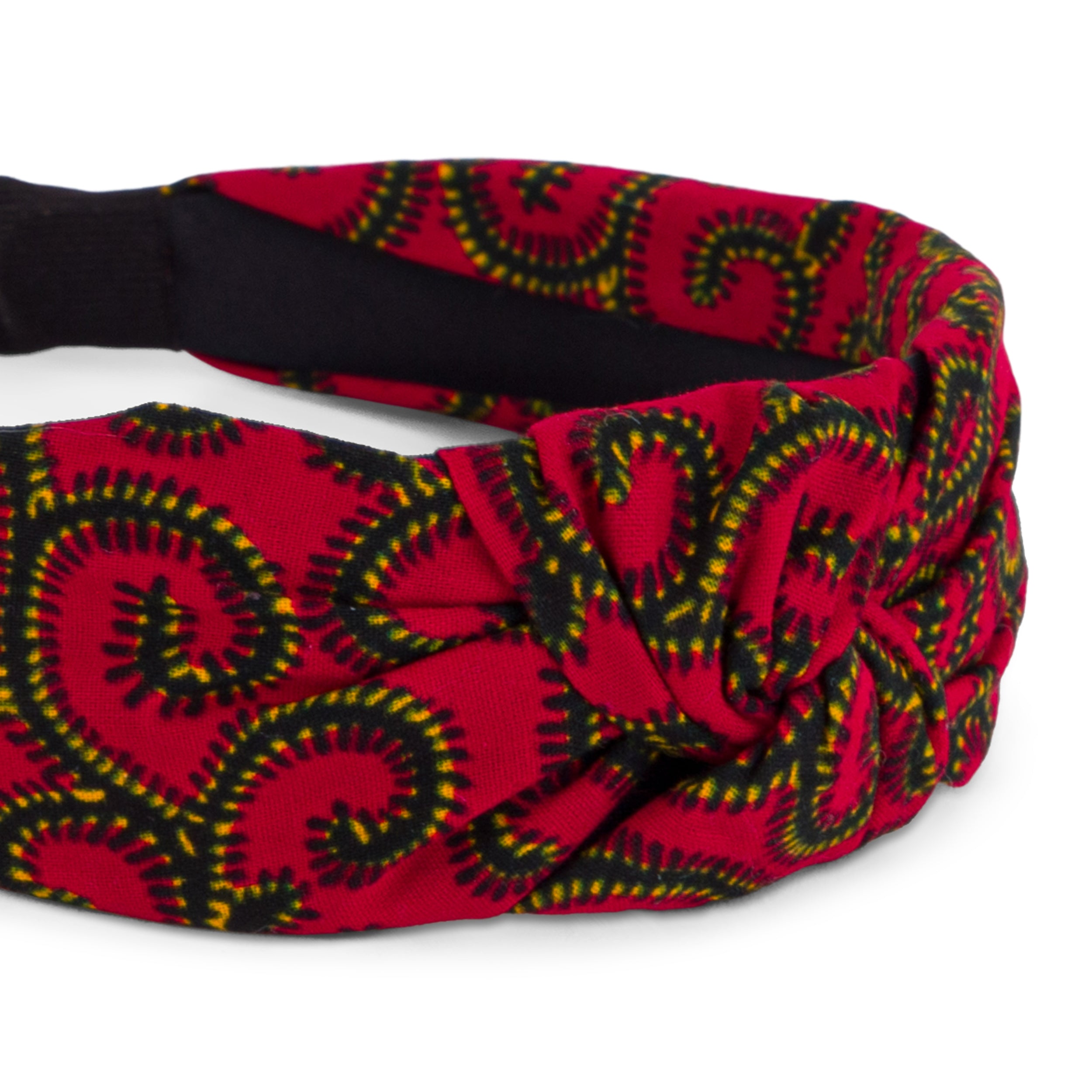 NANA | Red Ankara Alice Headband