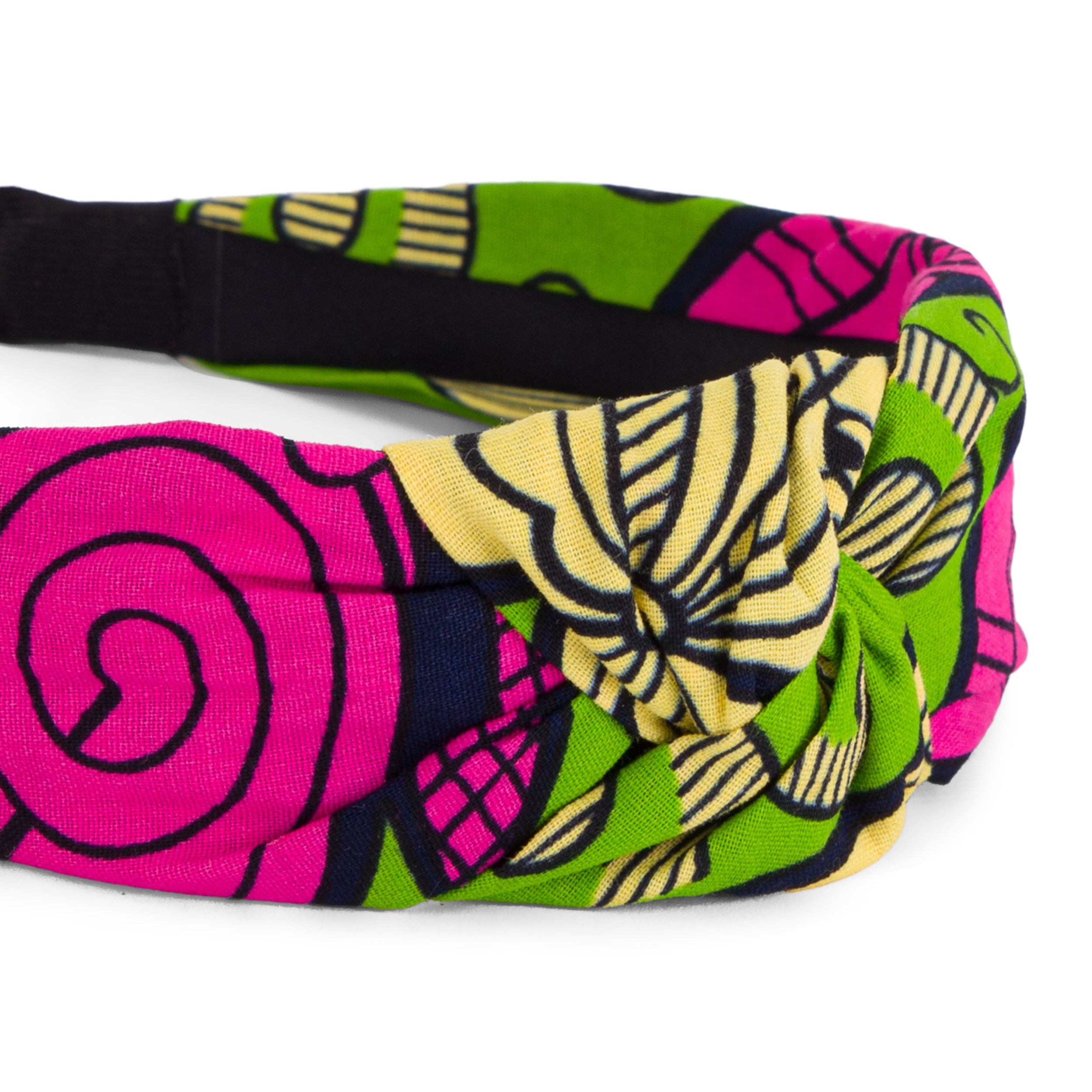 NANA | Pink Ankara Alice Headband