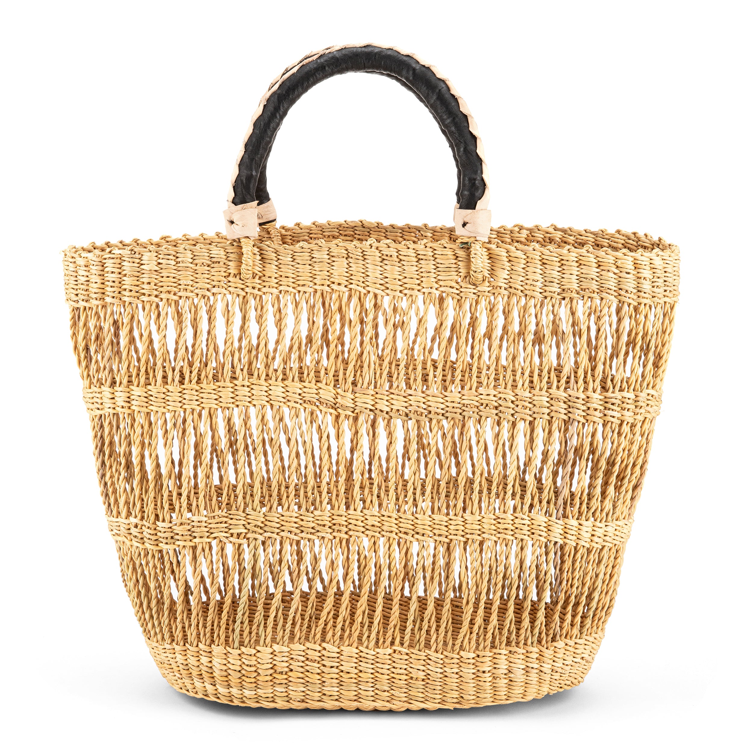 ODOYE Medium See-Through Bolga Basket