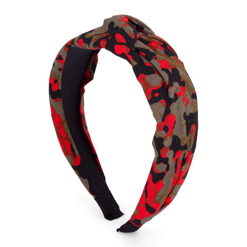 NANA | Orange Ankara Alice Headband