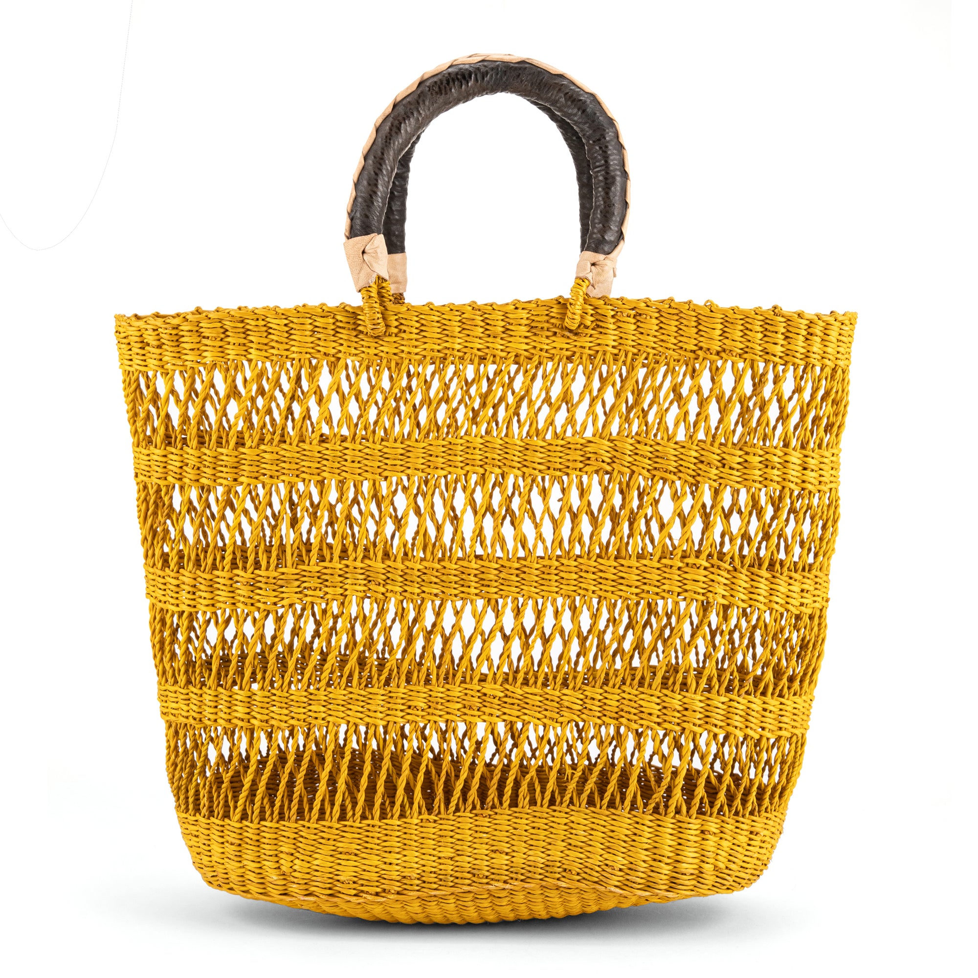 ODOYE Medium See-Through Bolga Basket