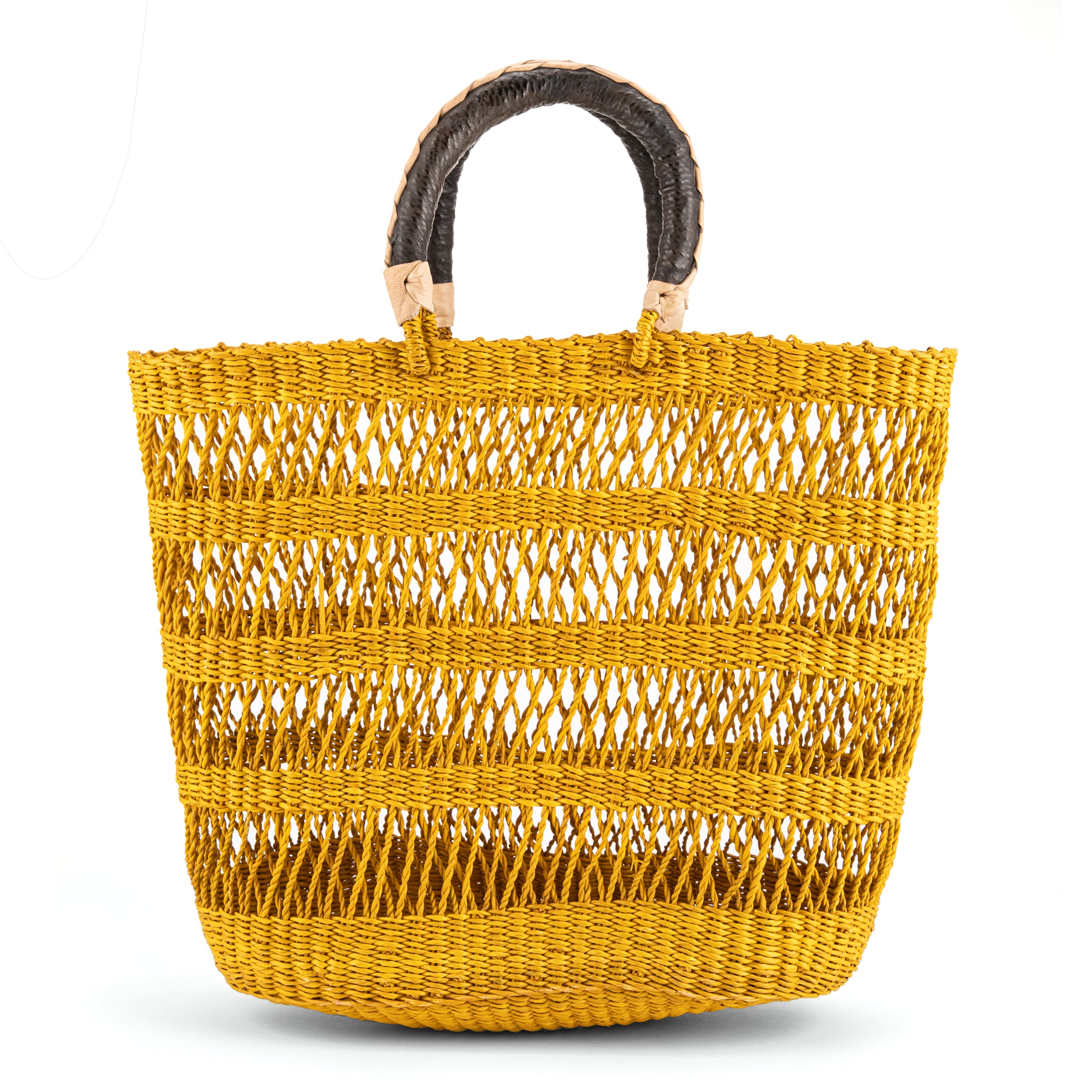 ODOYE Medium See-Through Bolga Basket