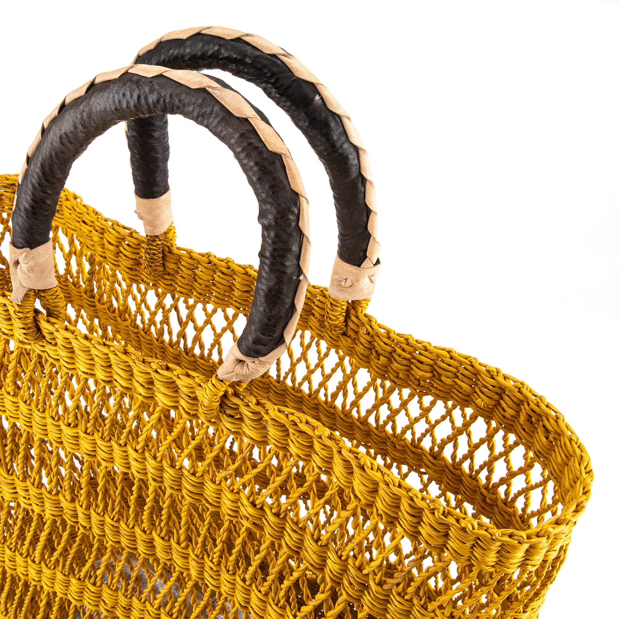 ODOYE Medium See-Through Bolga Basket