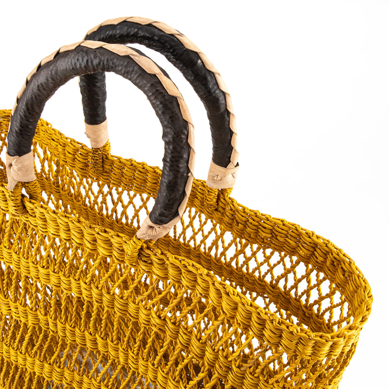 ODOYE Medium See-Through Bolga Basket