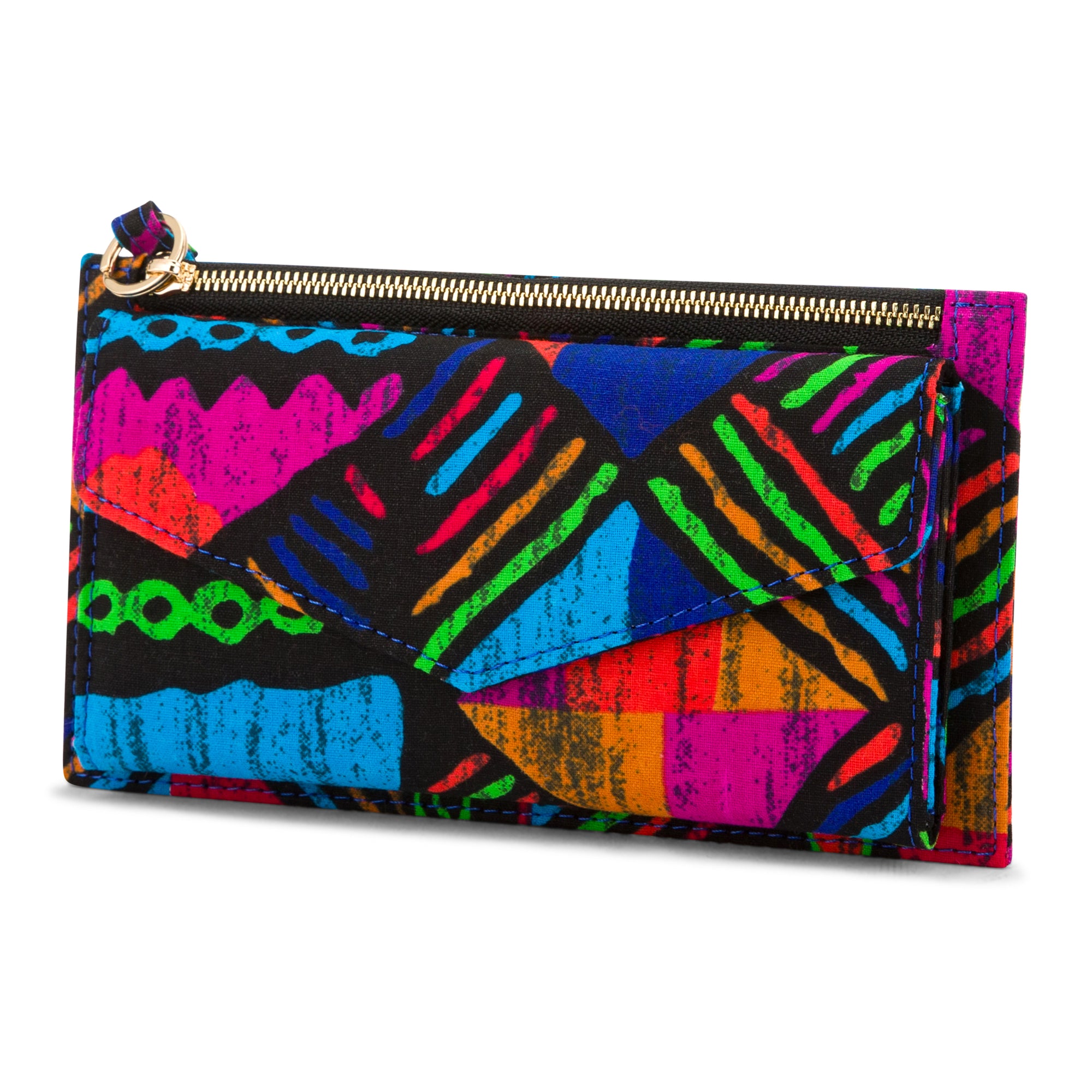 DEKA | Chroma Multicolour Ankara Wallet