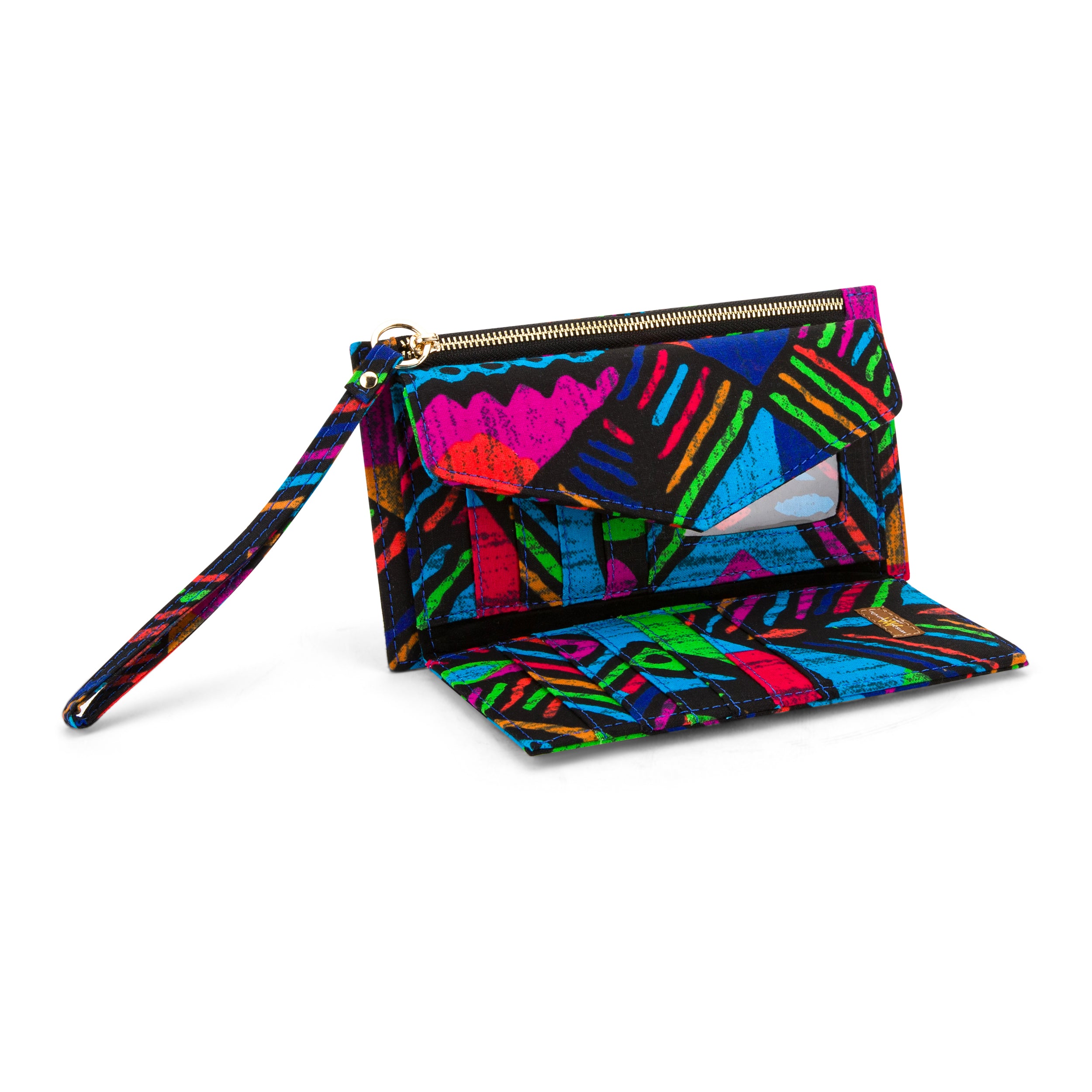 DEKA | Chroma Multicolour Ankara Wallet