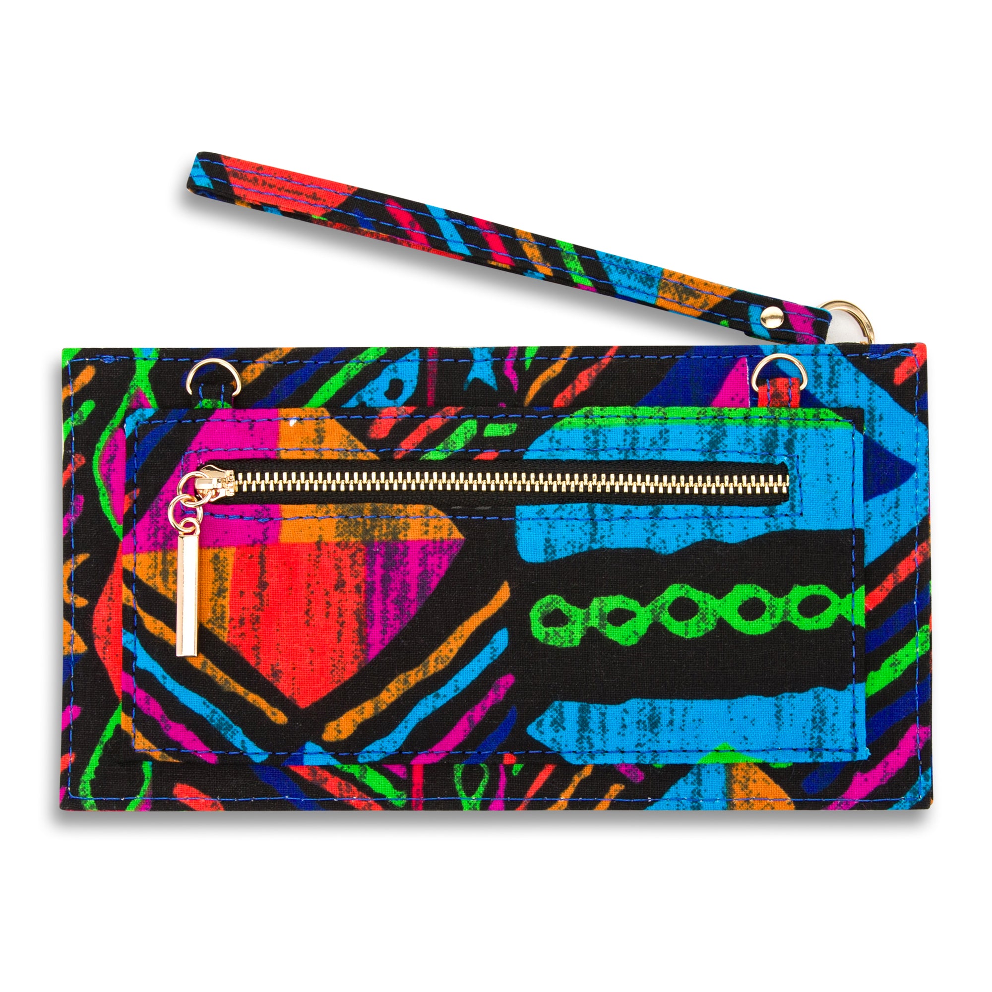 DEKA | Chroma Multicolour Ankara Wallet