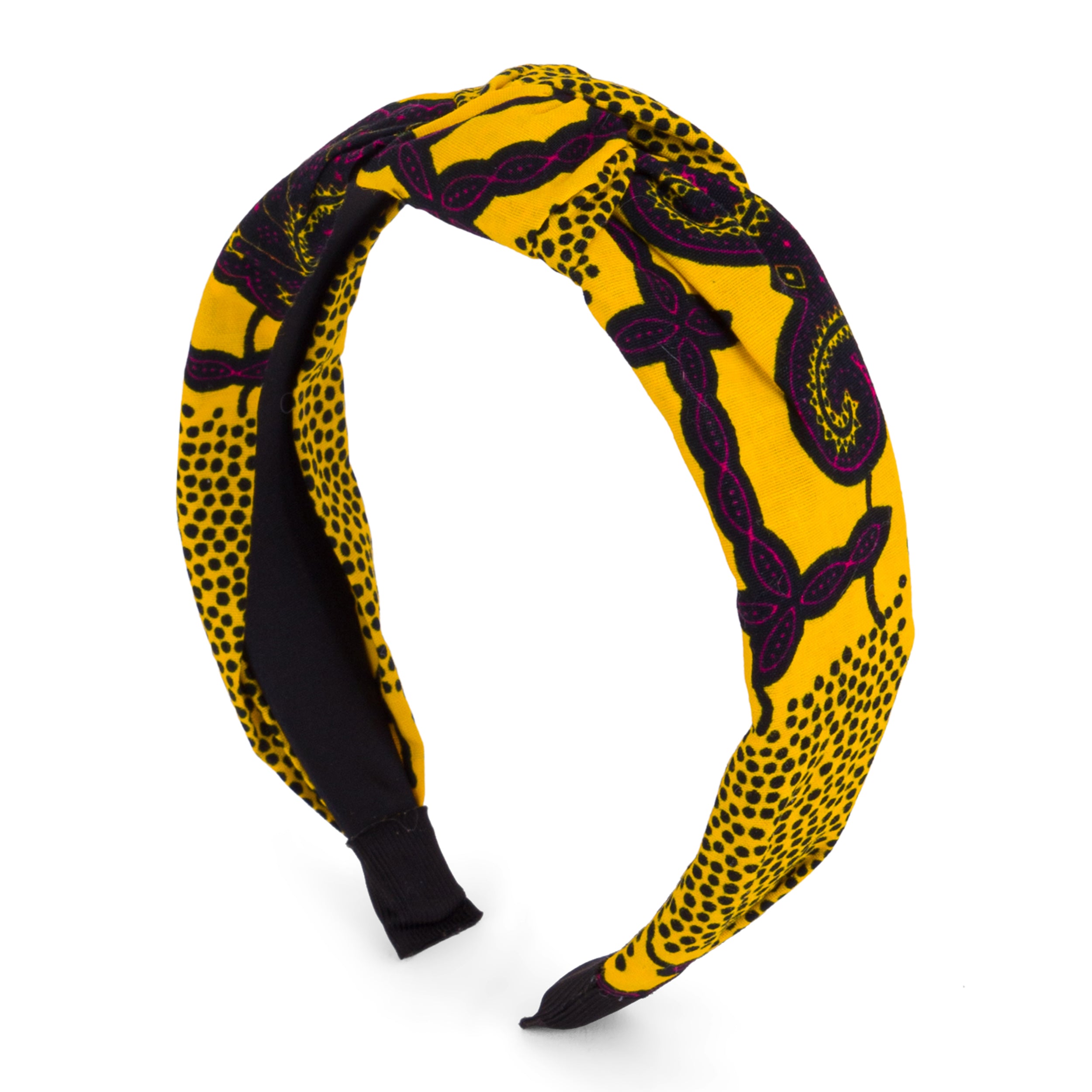 NANA | Yellow Ankara Alice Headband