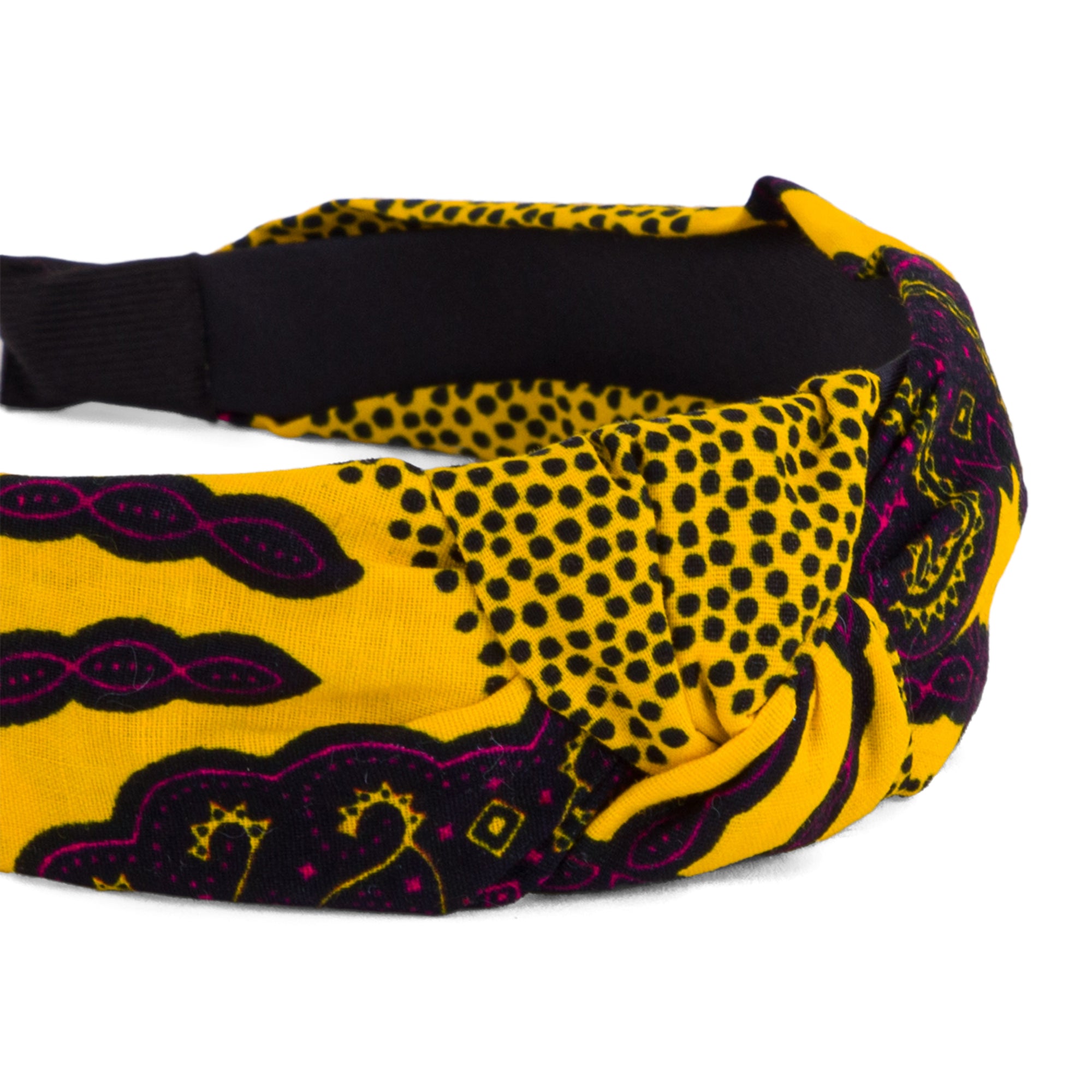 NANA | Yellow Ankara Alice Headband