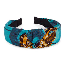 NANA | Blue Ankara Alice Headband