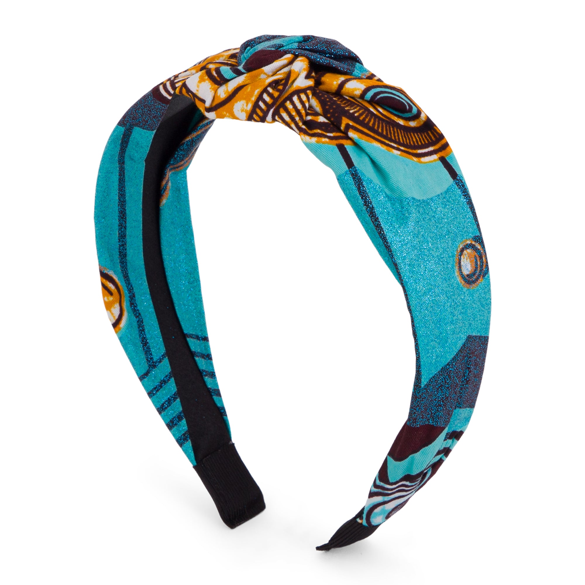 NANA | Blue Ankara Alice Headband