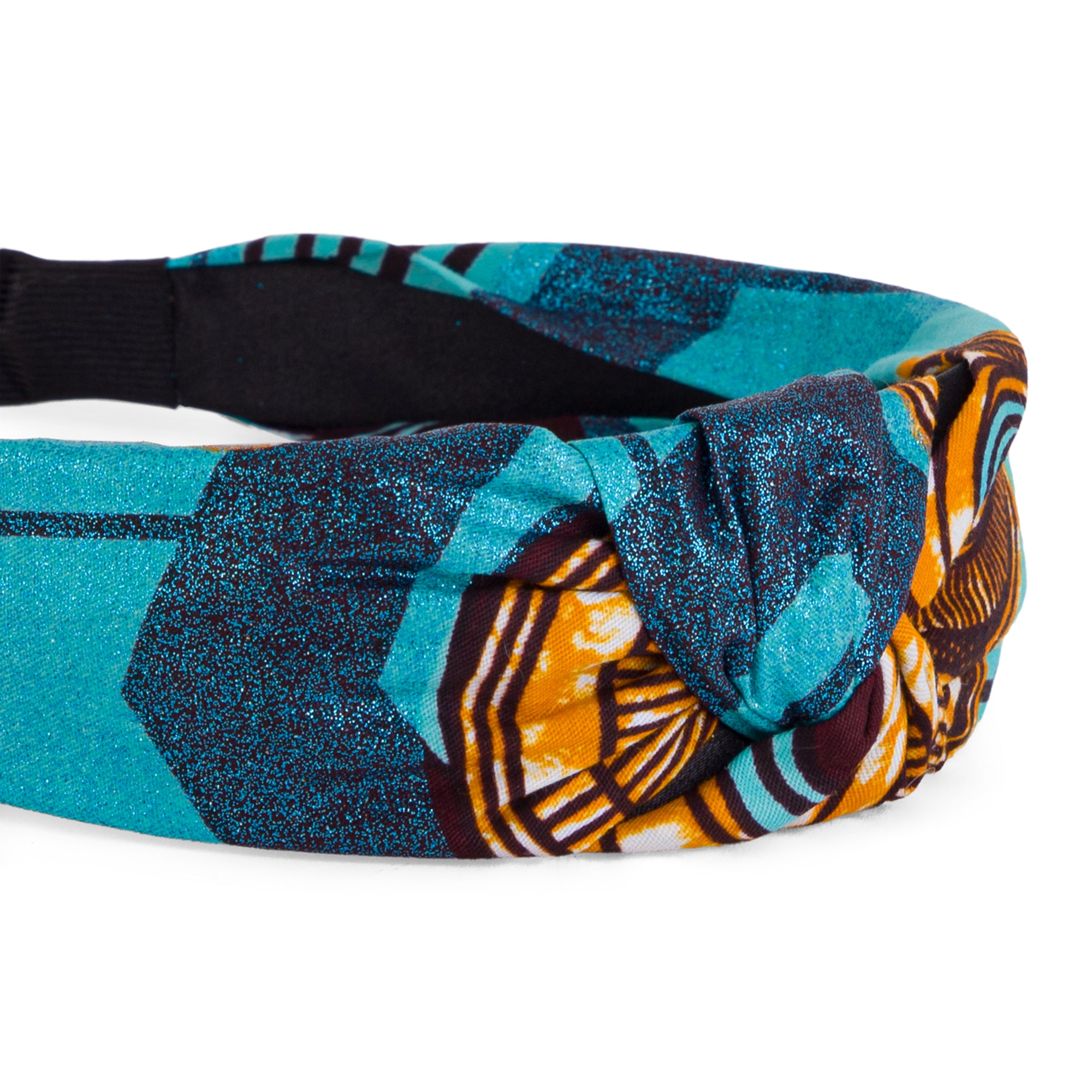 NANA | Blue Ankara Alice Headband