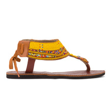 Simba Yellow Ladies Maasai Gladiator Sandals