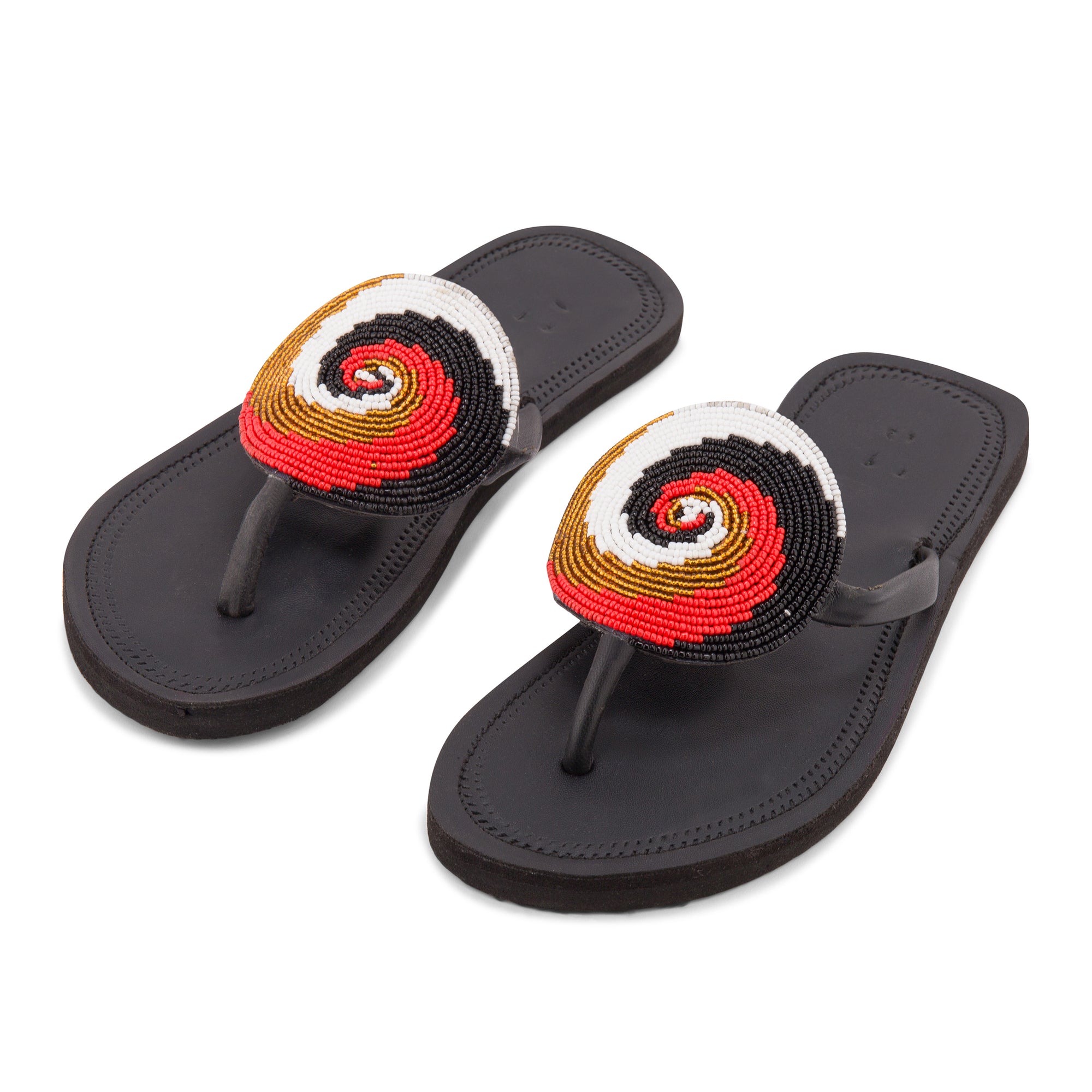 Simba Tribal Swirl Ladies Maasai Sandals