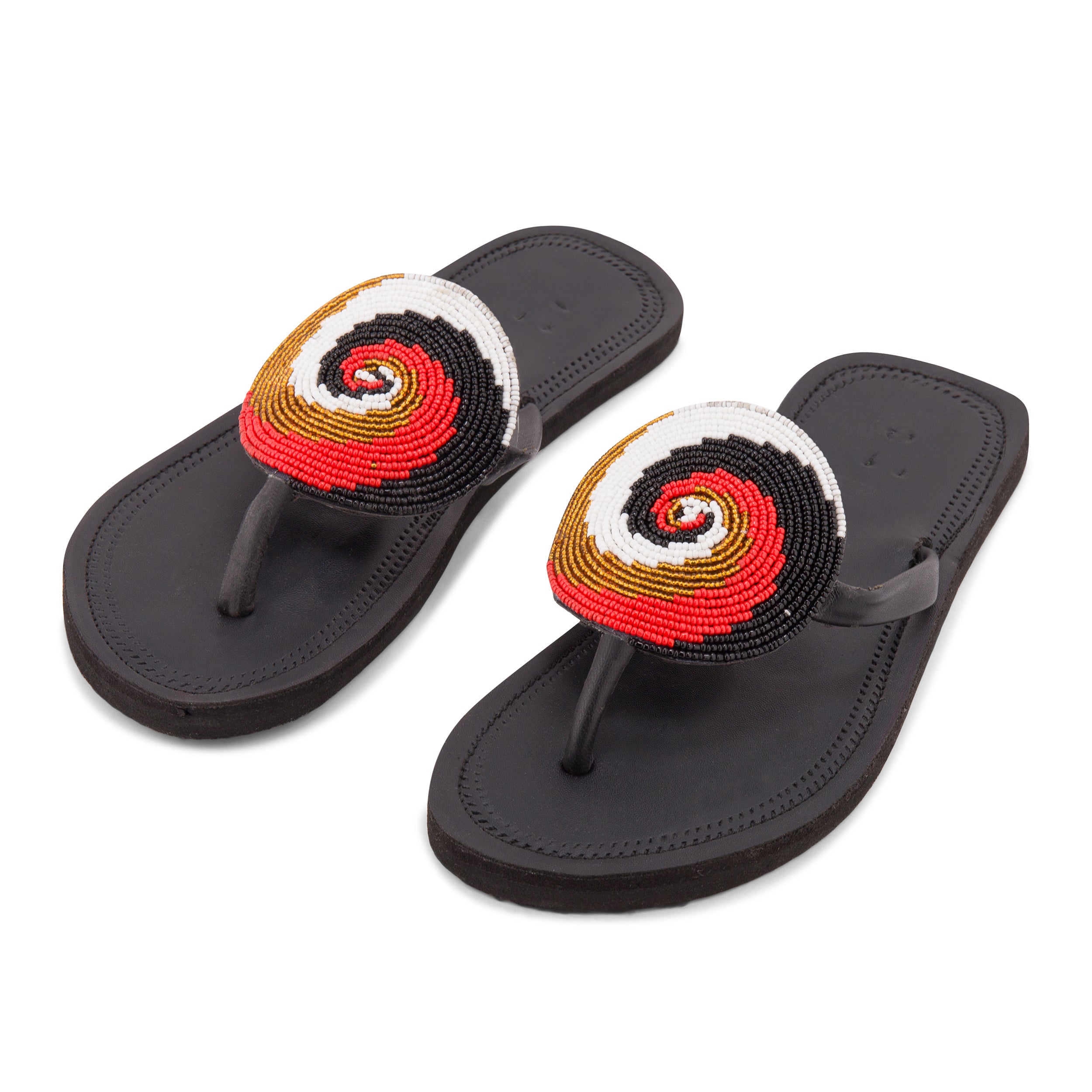 Simba Tribal Swirl Ladies Maasai Sandals