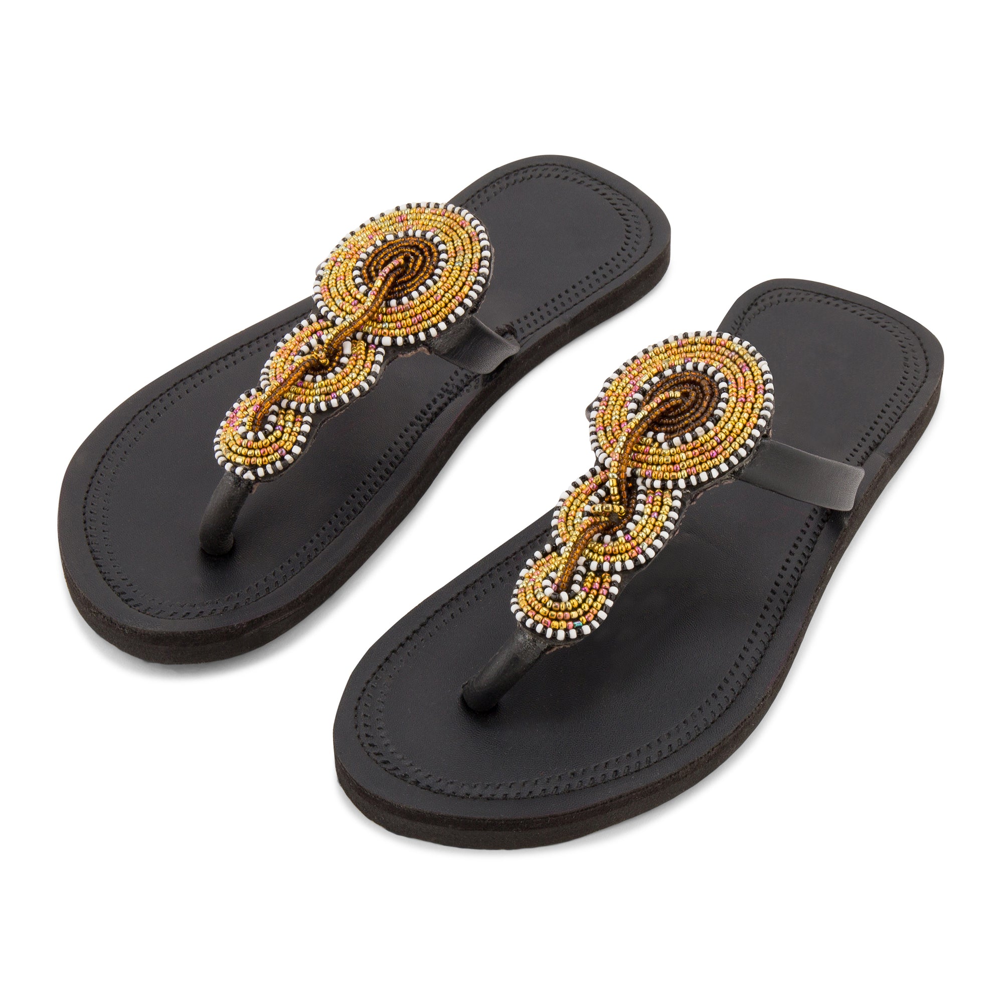 Simba Golden Ring Ladies Maasai Sandals