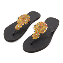 Simba Tribal 2 Ring Ladies Maasai Sandals