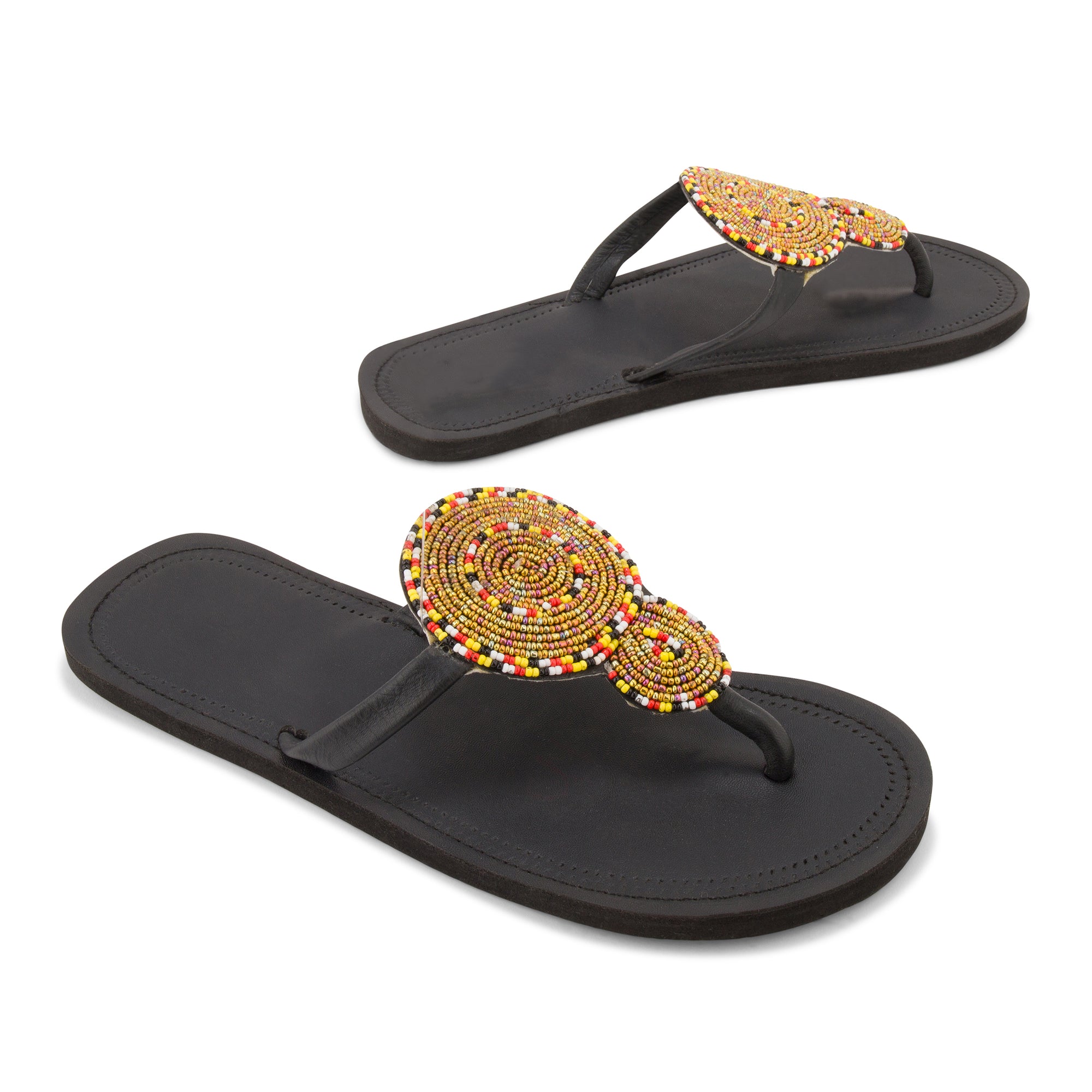 Simba Tribal 2 Ring Ladies Maasai Sandals