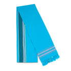 MARA | Sky Blue, Teal, Pink & White Kikoy Scarf/Wrap