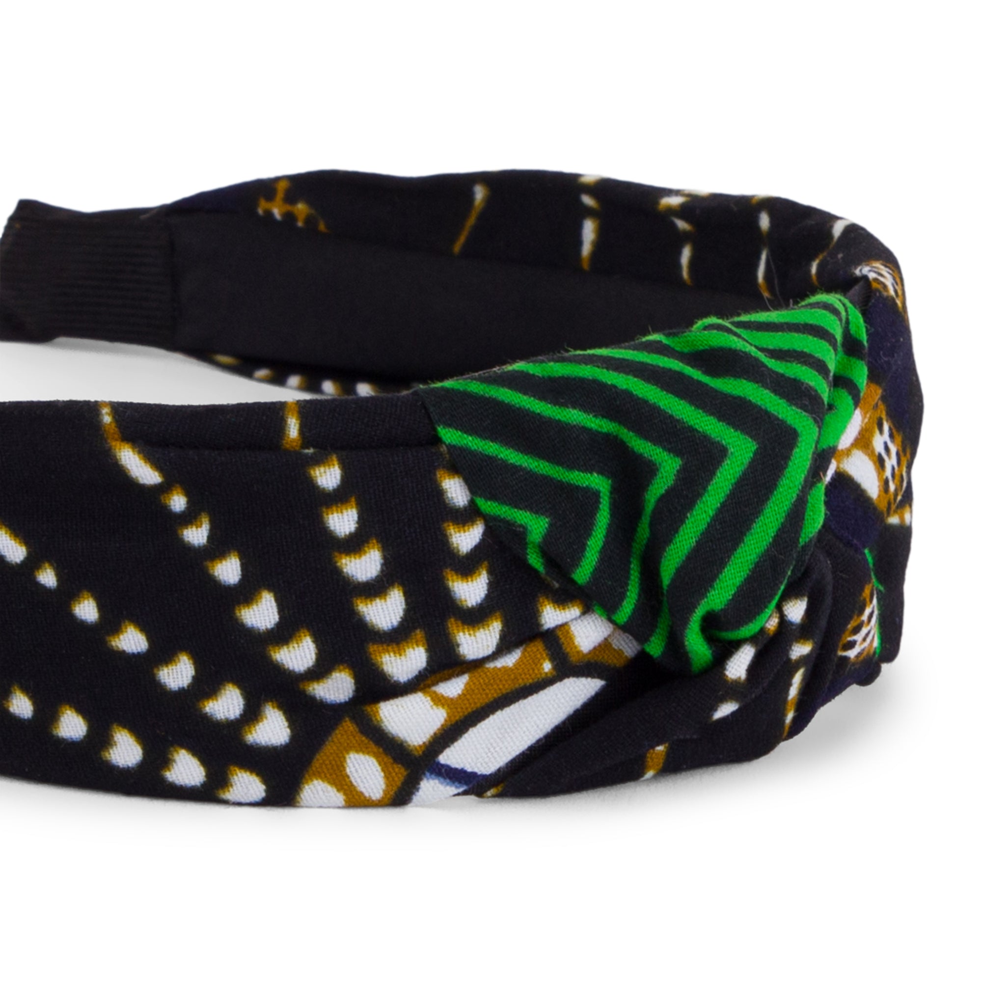 NANA | Green Ankara Alice Headband