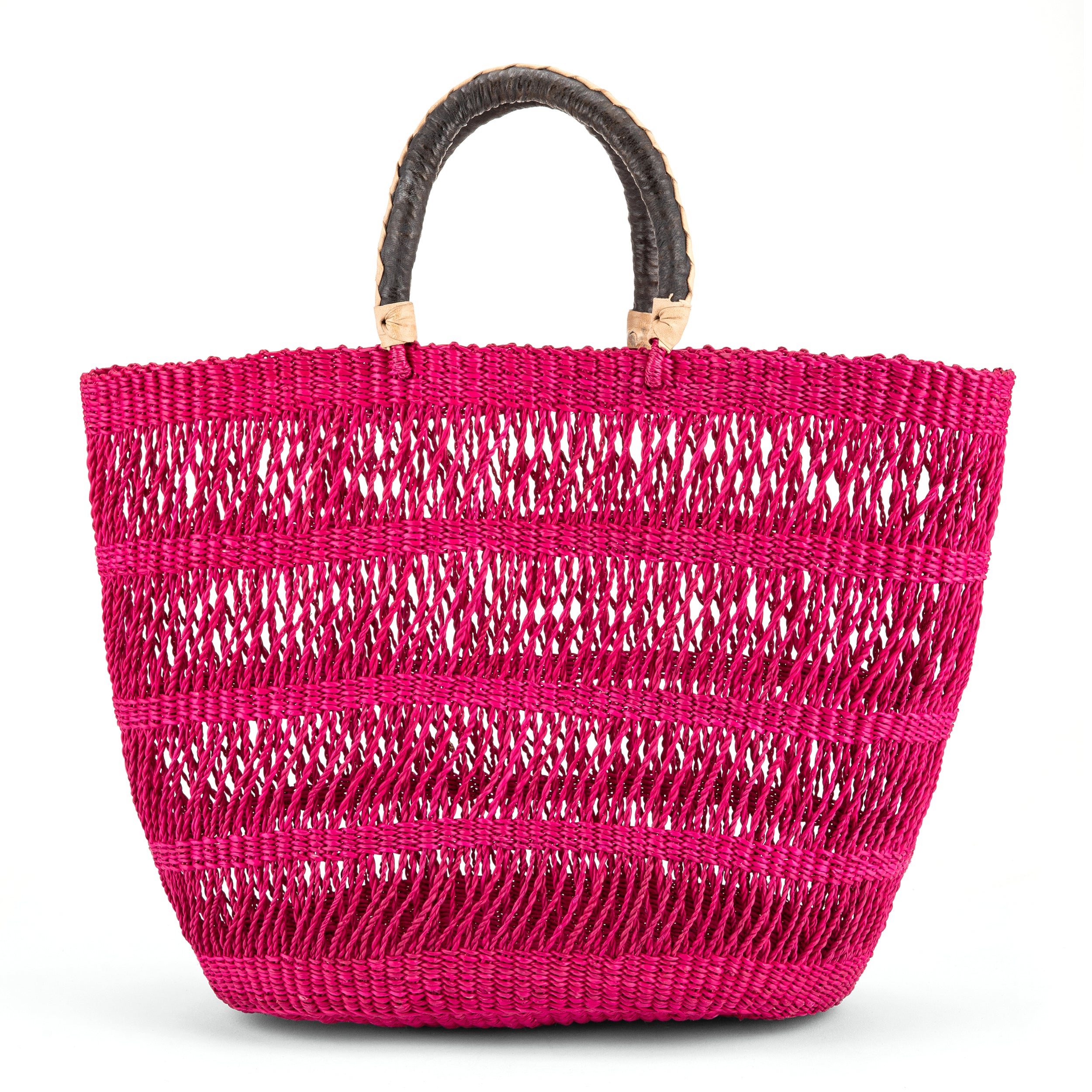 ODOYE Medium See-Through Bolga Basket