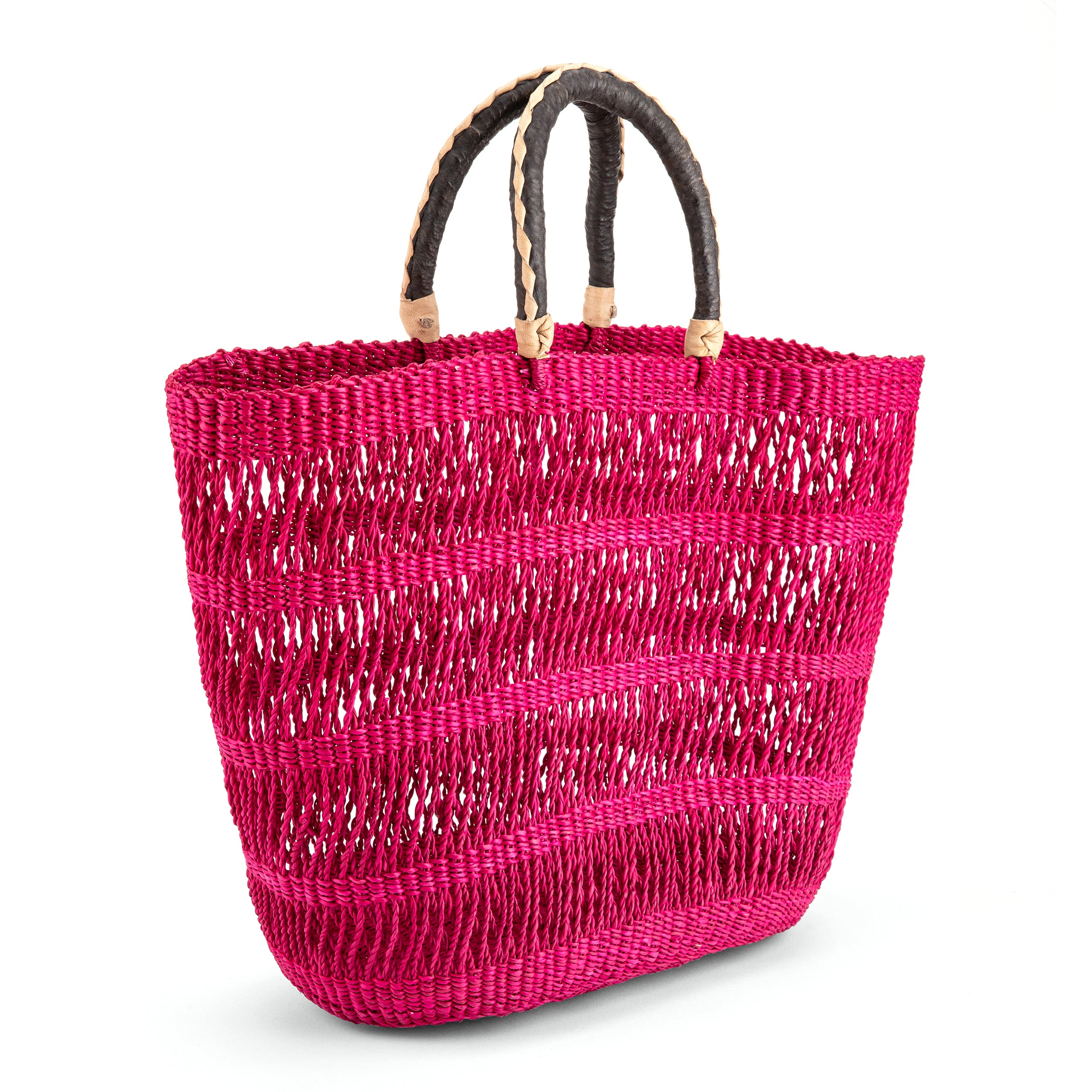 ODOYE Medium See-Through Bolga Basket