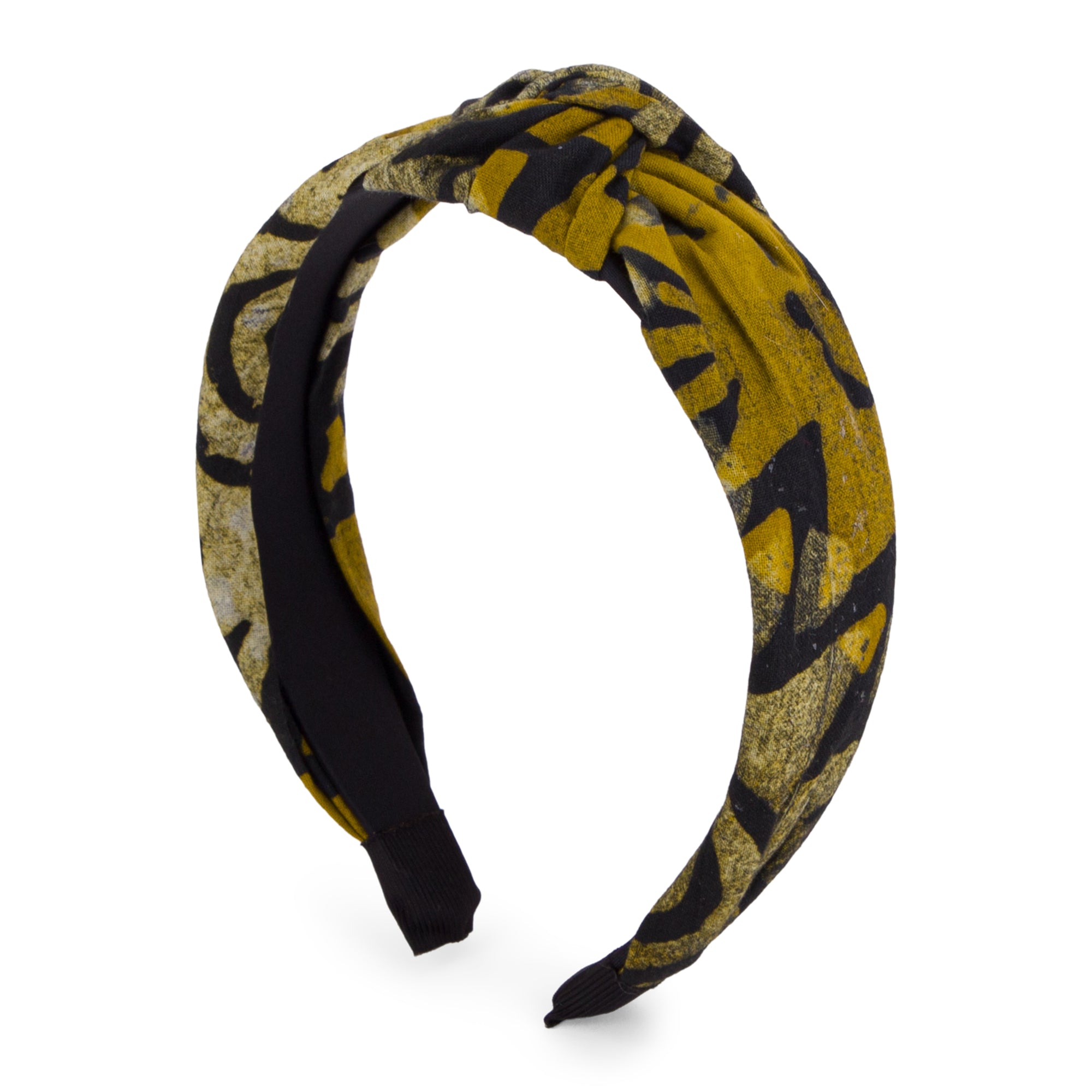 NANA | Mustard Ankara Alice Headband