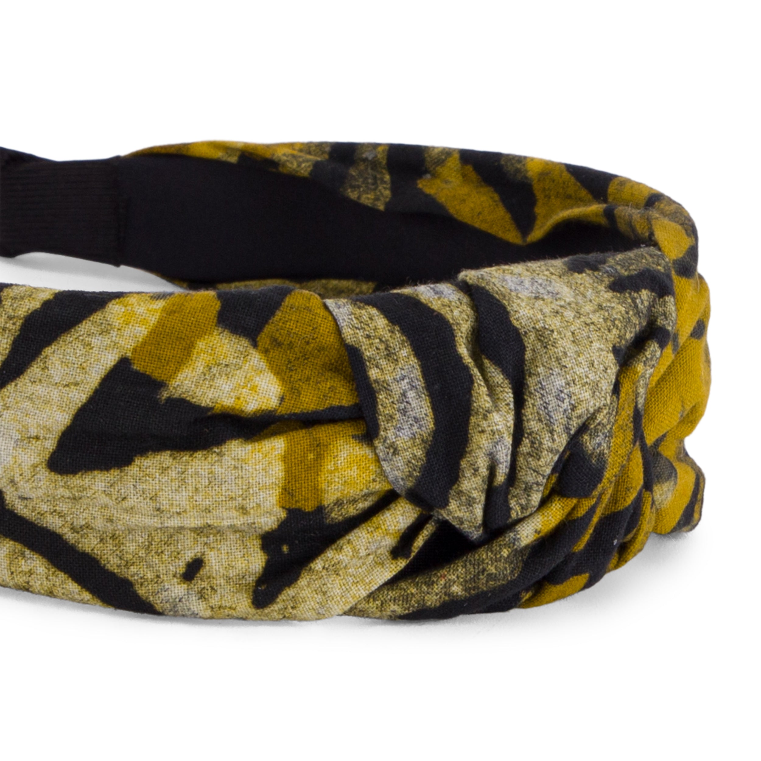 NANA | Mustard Ankara Alice Headband