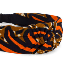 NANA | Orange Ankara Alice Headband